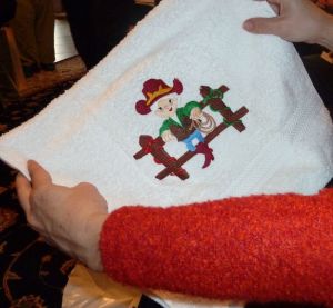 Embroidered Towel