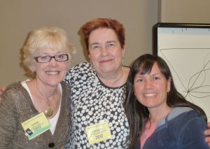 Judy, Charlotte and Christa