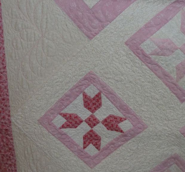 Quilt Pink Closeup