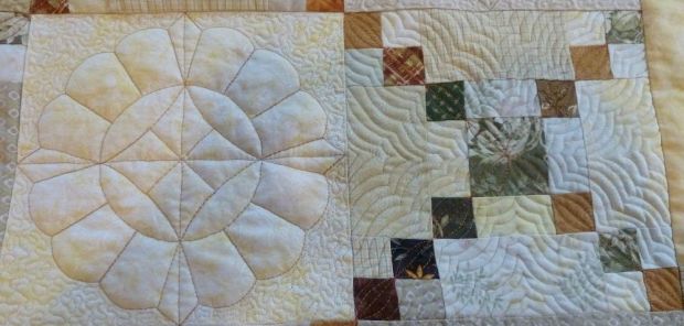 Quilted Block and Open Space