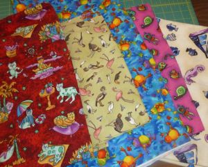 5 Novelty Fabrics 5 Novelty Fabrics