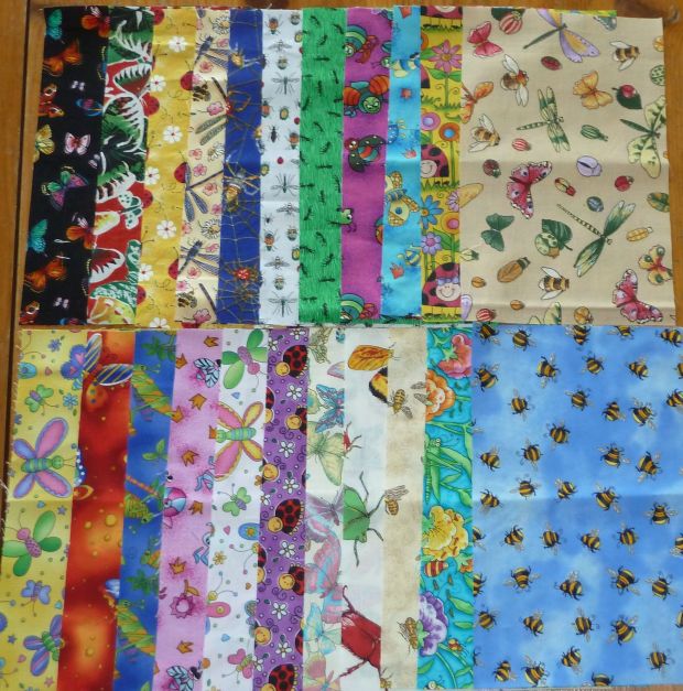 Bugs & Butteflies Fabric