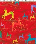 Laurel Burch Reindeer Red Laurel Burch Reindeer Red