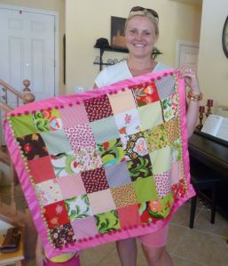 Oops A Daisy Charm Pack Quilt - Girl