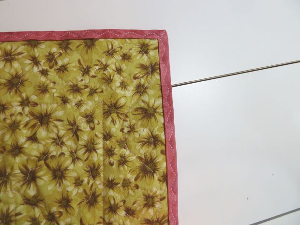 Machine Stitched Binding