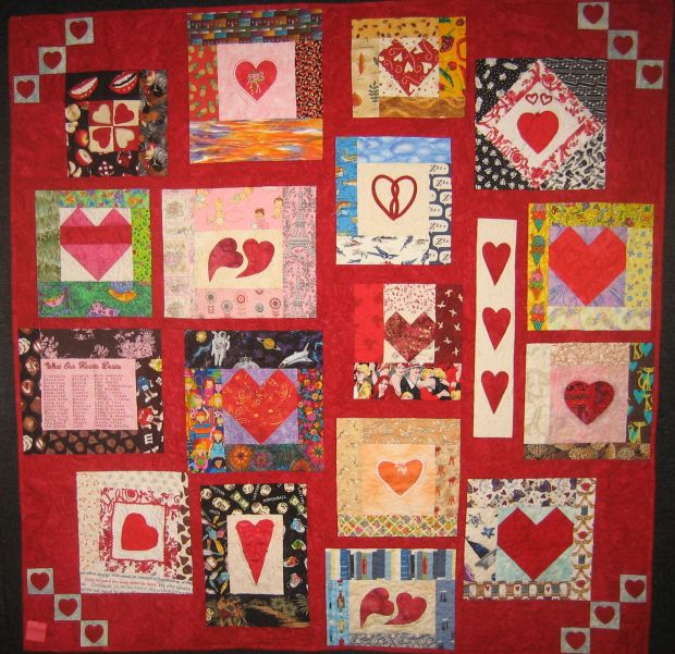 Rainbow Group Quilt
