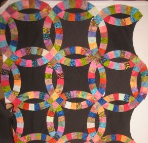 Double Wedding Ring Blocks