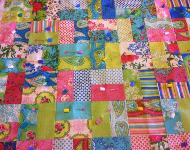 Pinmoor Basted Quilt