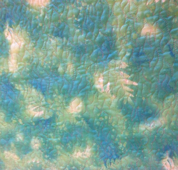 Sharp Wavy Quilting Texture