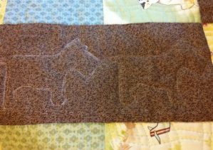 Right Motif Erased After Quilting