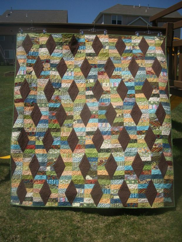 Jill's Scrappy Quilt