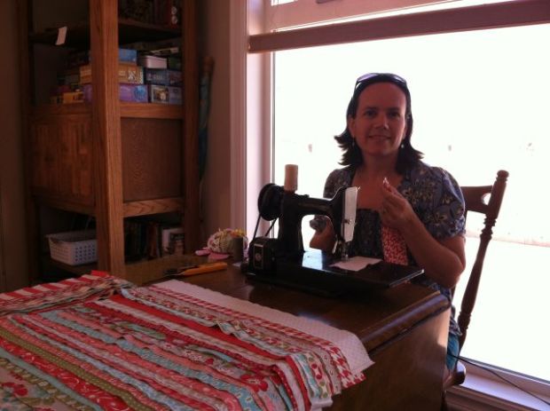 Sewing at the Beach, 2012 Sewing at the Beach, 2012