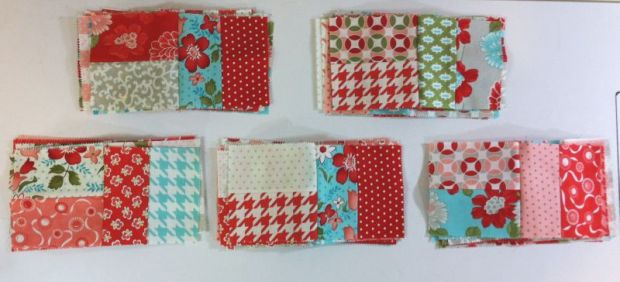 5 Stacks of 10 Blocks