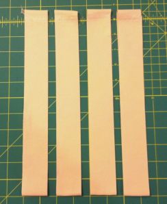 Cut 5 - 1 1/2 Inch Strips