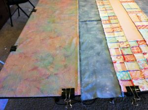 Clamp Down the Backing