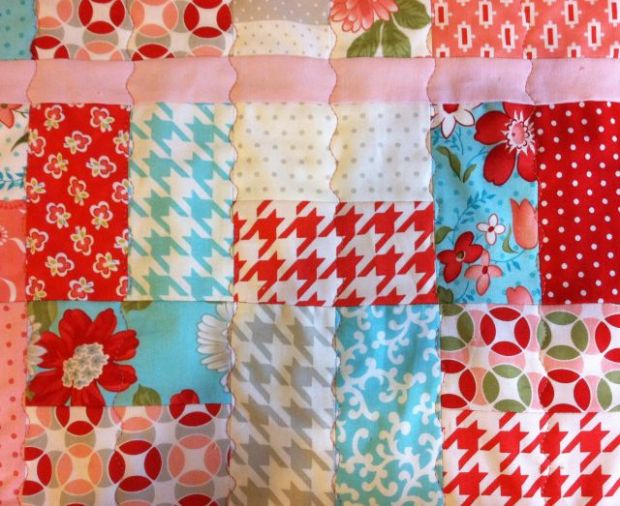 Quilting Parallel Wavy Lines