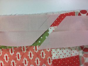 Cut 1/2 Inch Past Marked Line