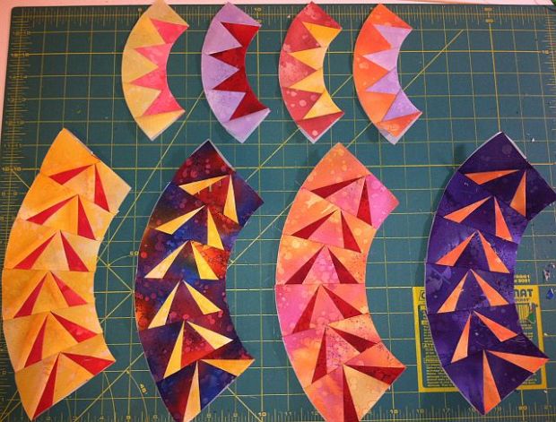 Paper Pieced Units