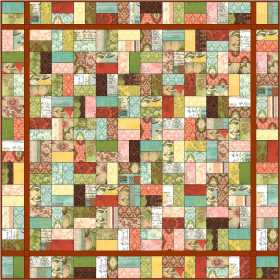 BasicGrey Curio Jelly Roll Quilt