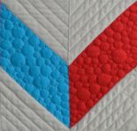 Quilted Chevron Block