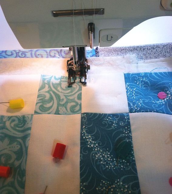 Begin Quilting