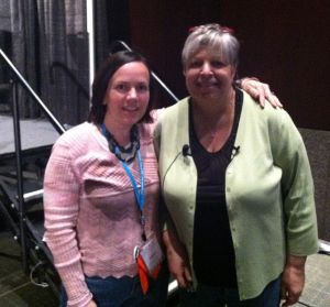 Christa and Jacquie at QuiltCon