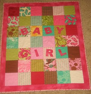 Baby Girl Quilt