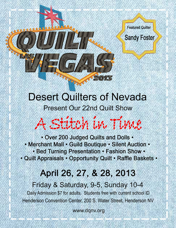 Las Vegas Quilt Show This Weekend! – Christa Quilts