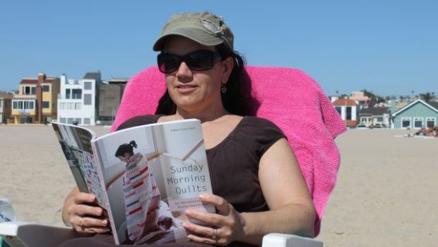 Reading at the Beach