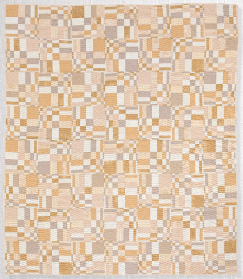 Placid Curves by Amy Ellis; Pieced by Audrie Bidwell; Machine Quilted by Natalia Bonner