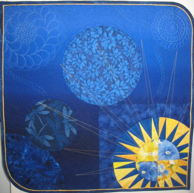 Sunshine & Shadow - 2012 - 20" x 20" by Ann Petersen Shared with Permisssion