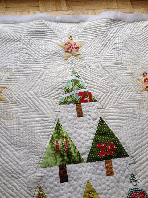 Modern Trees Quilting