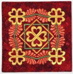 Hearts and Feathers Wholecloth