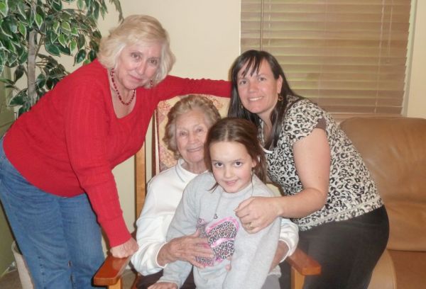 2010 Christmas 4 generations