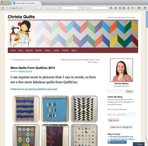 Before: The old site used generic typography in the banner and throughout the site and dated colors in the menubar.
