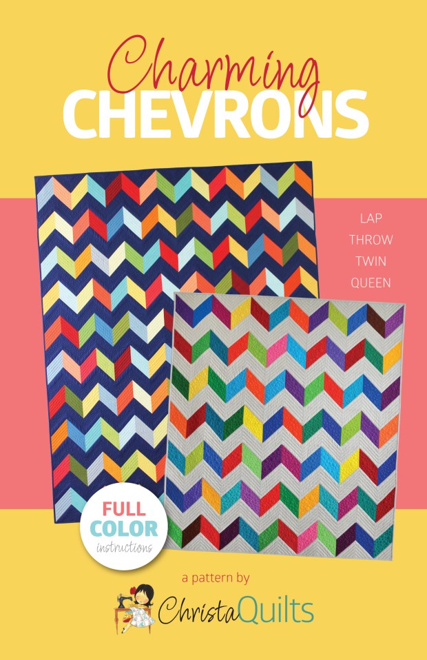 Charming Chevrons Quilt Pattern by Christa Watson of Christa Quilts