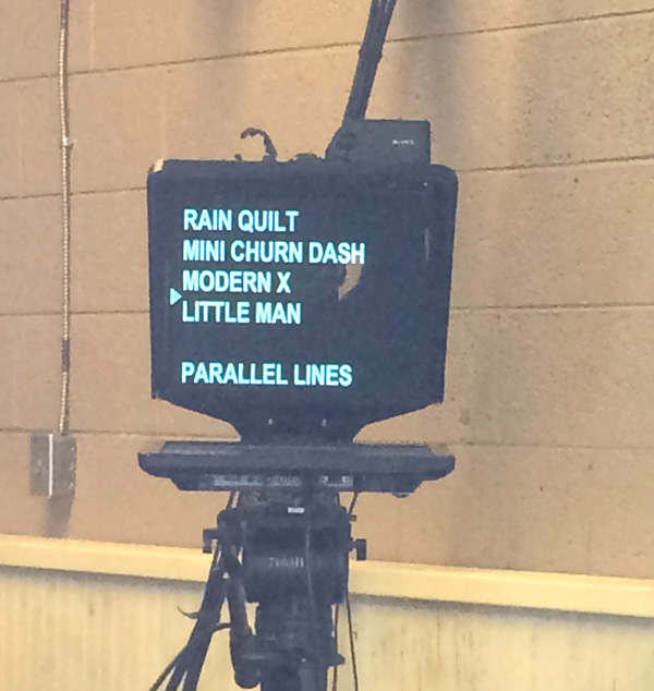 teleprompter