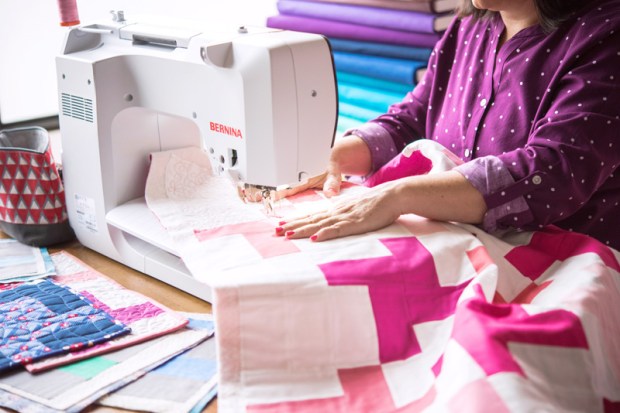 pink-pinwheels-quilting