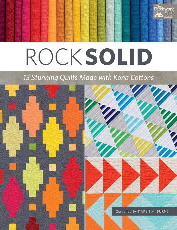 Rock Solid book using Kona Solids 