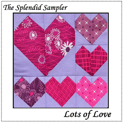 Lots of Love Splendid Sampler Block by Melisa Corry