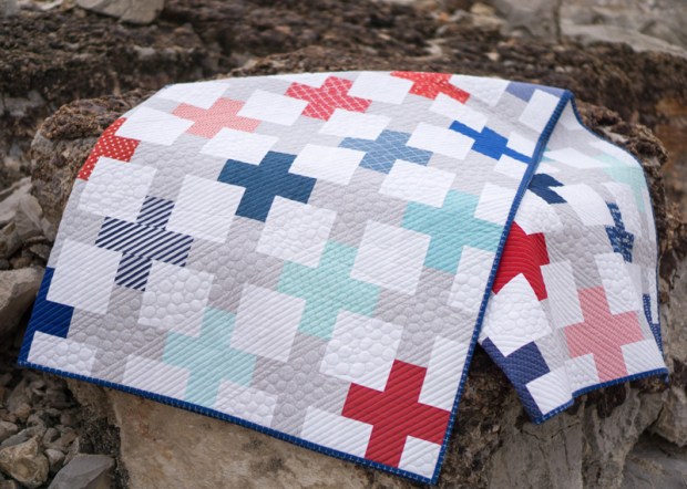 Positive Direction Quilt Pattern by Christa Quilts