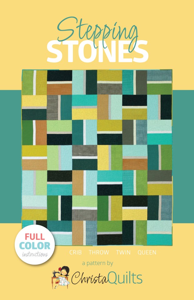 Stepping Stones Quilt Pattern in 4 Sizes