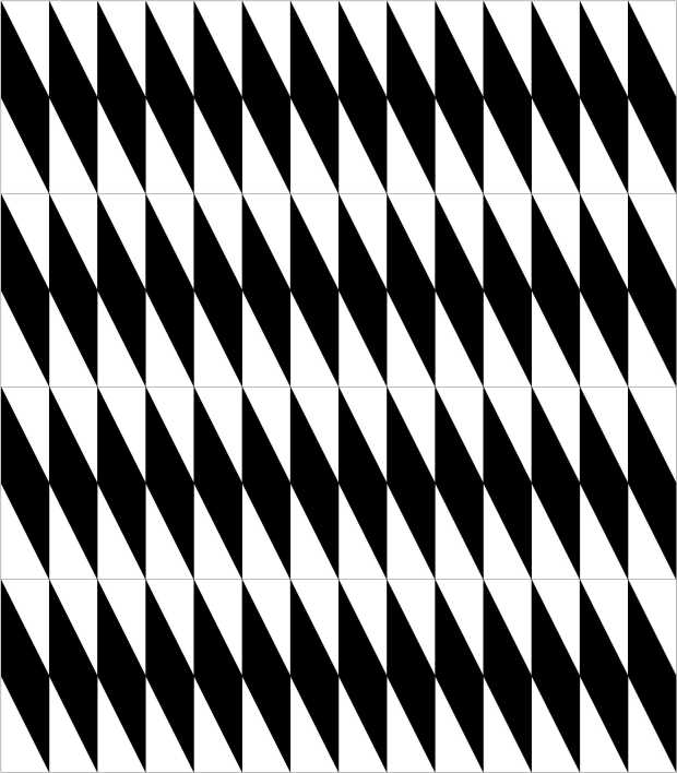 Black and White Harlequins