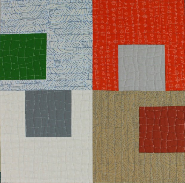 Sneak Peek #3 from Piece and Quilt with Precuts - Alison Glass fabric is so good, it's in here twice!