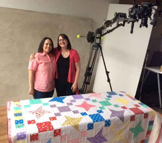 On Set at Craftsy