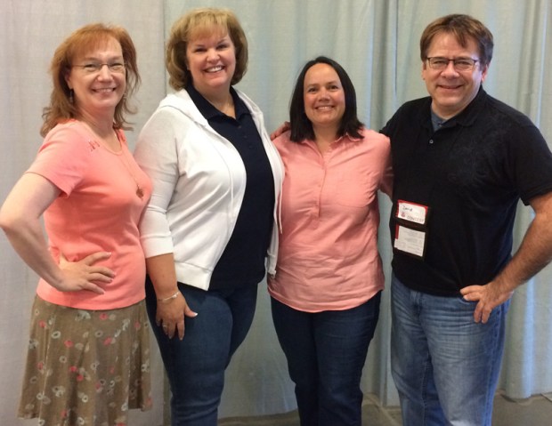 Judges at Vermont Quilt Festival