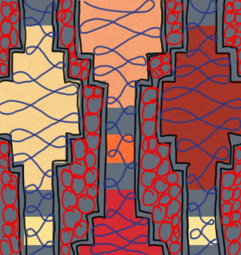 Lanterns Quilt Path step 4