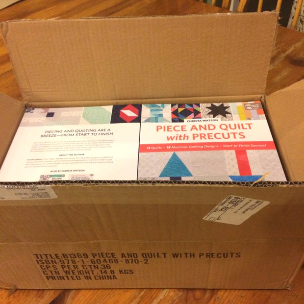 Box of Books - Piece and Quilt with Precuts by Christa Watson