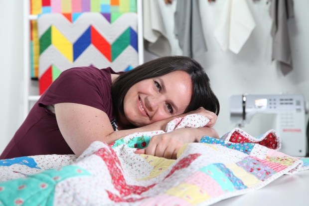 Finsihed Quilt - Startup Library Quilting - Craftsy class by Christa Watson
