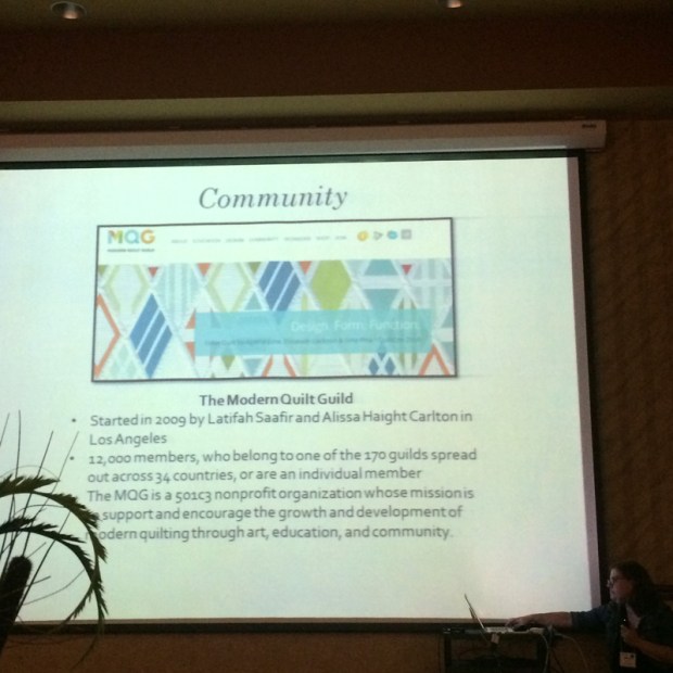 Kristy Daum Modern Quilt Lecture